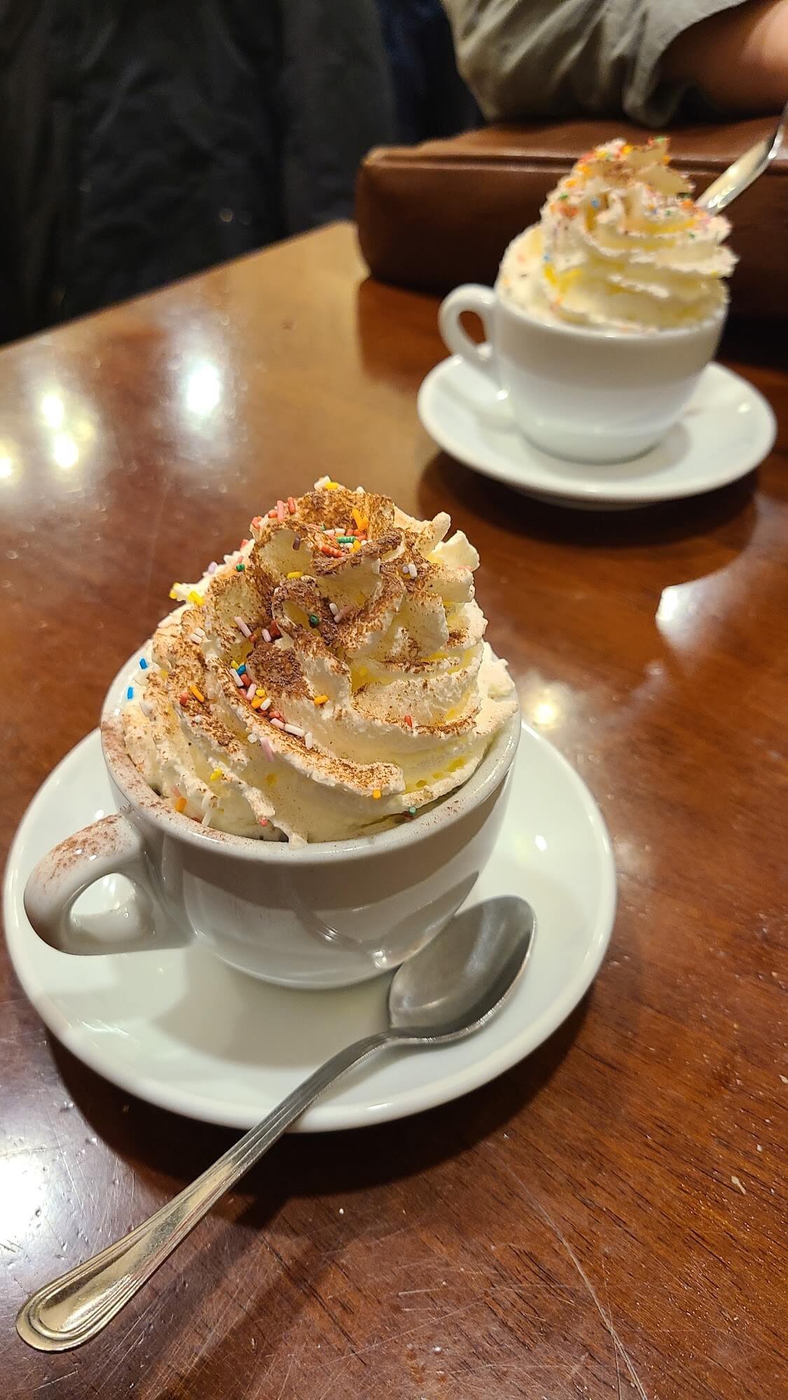 Caffè con panna